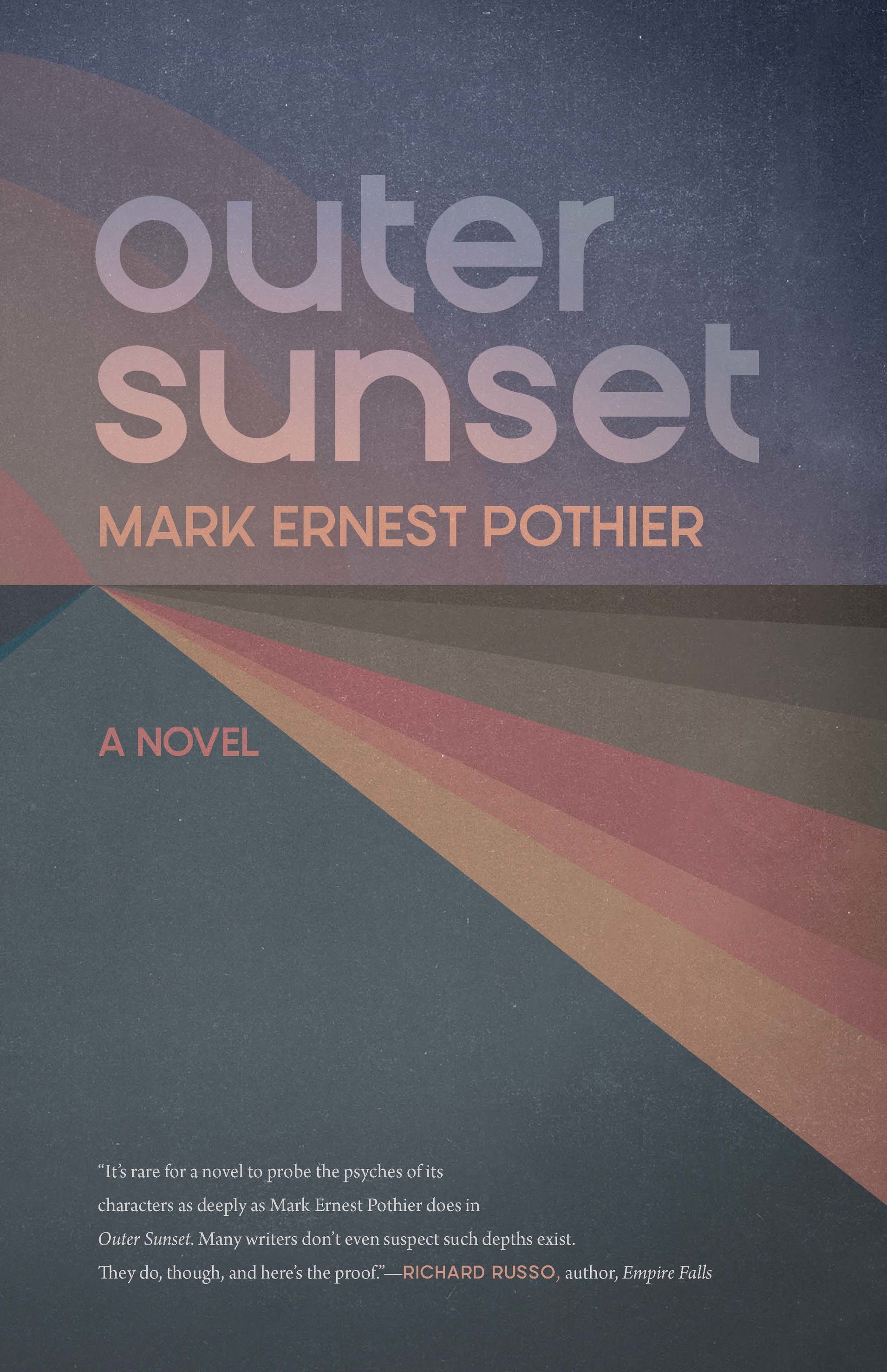 Book cover: Outer Sunset, a novel