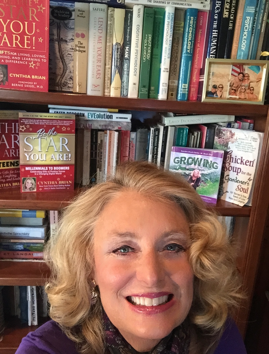 Cynthia Brian, best selling author 