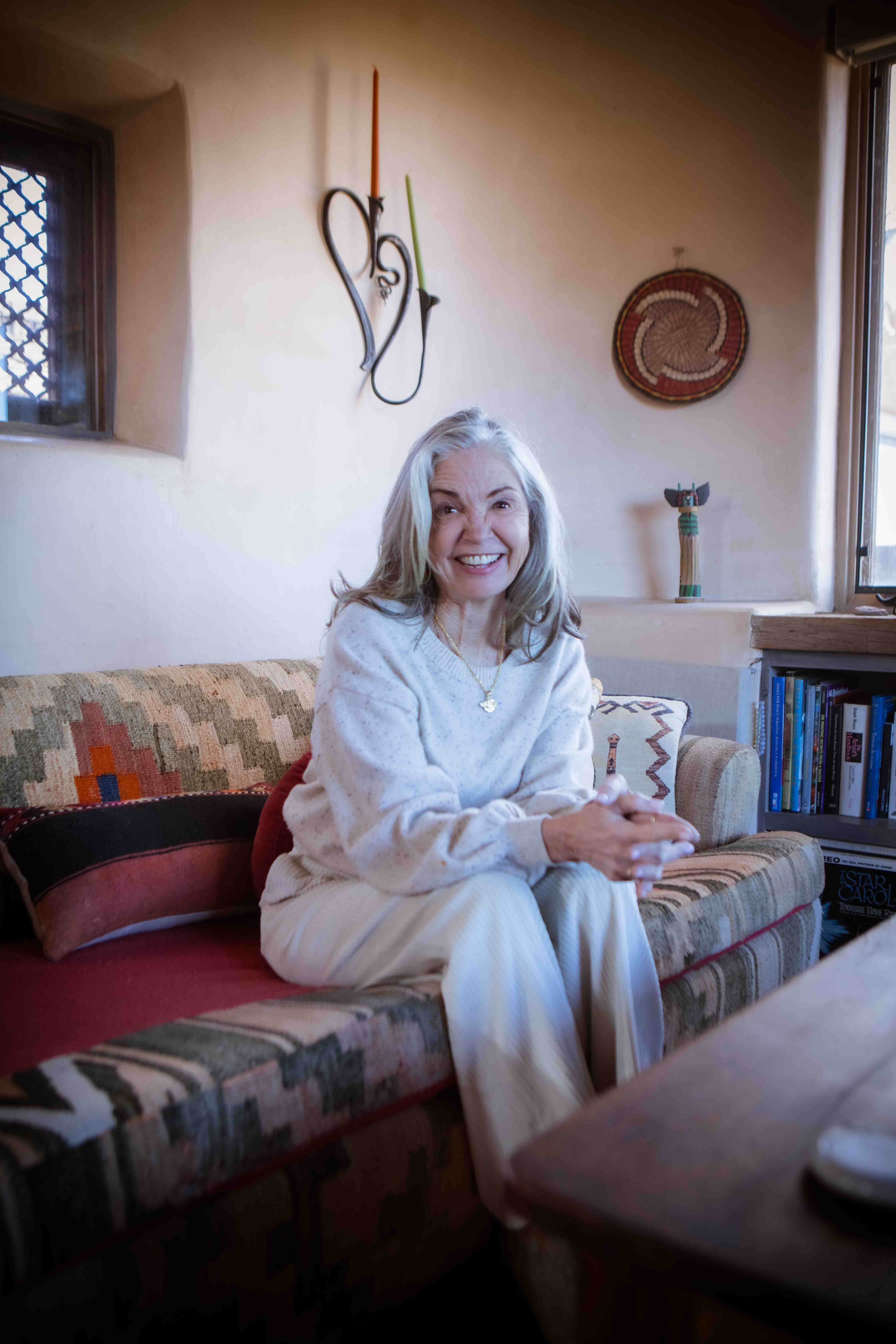  A photo of author A. Marina Aguilar in Santa Fe