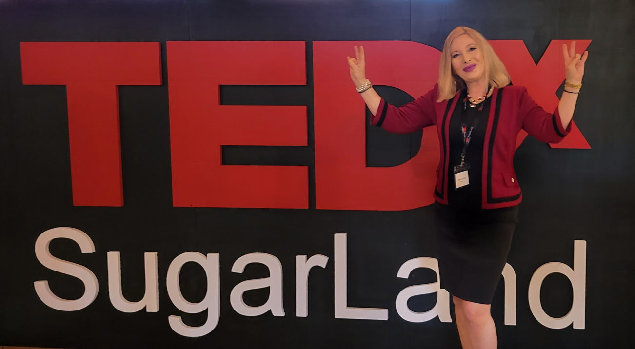 Dr. Maria Burns at TEDx Sugar Land