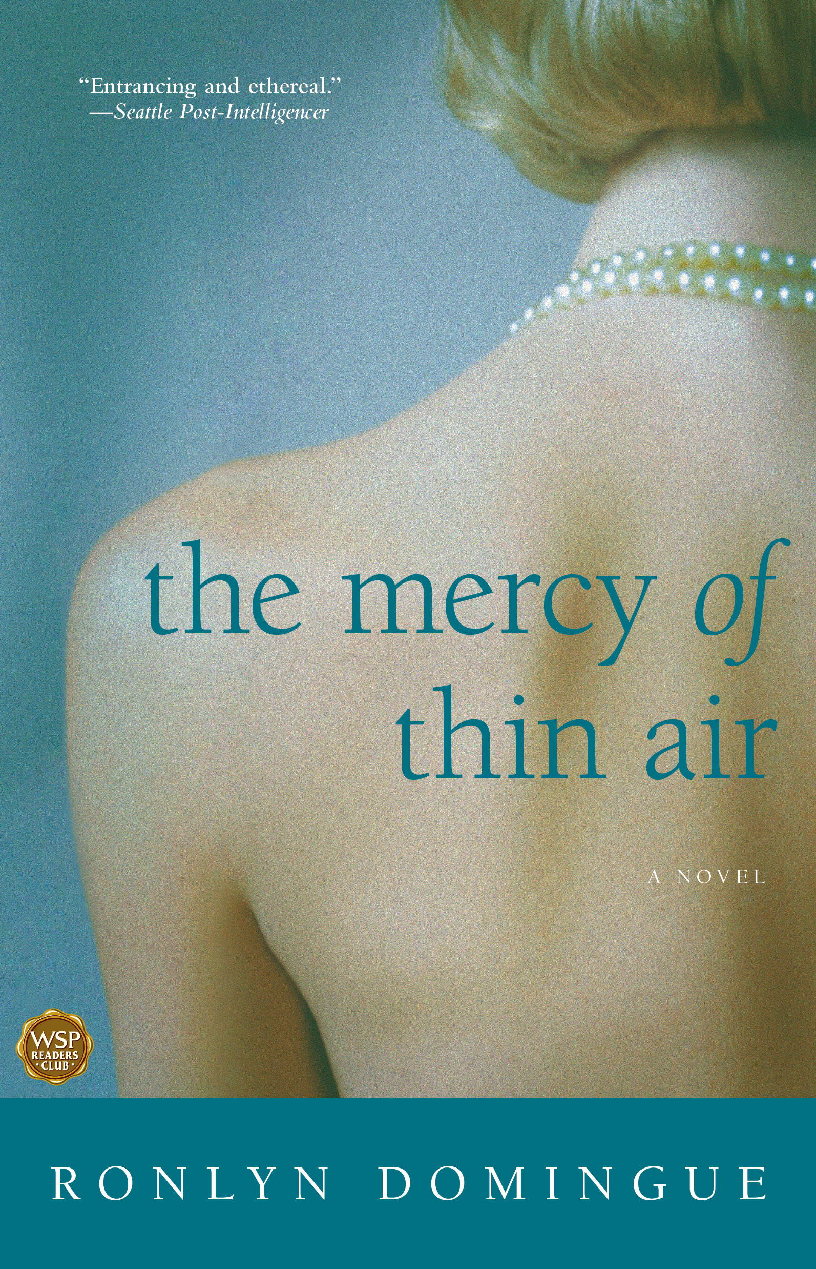 Book jacket of THE MERCY OF THIN AIR by Ronlyn Domingue