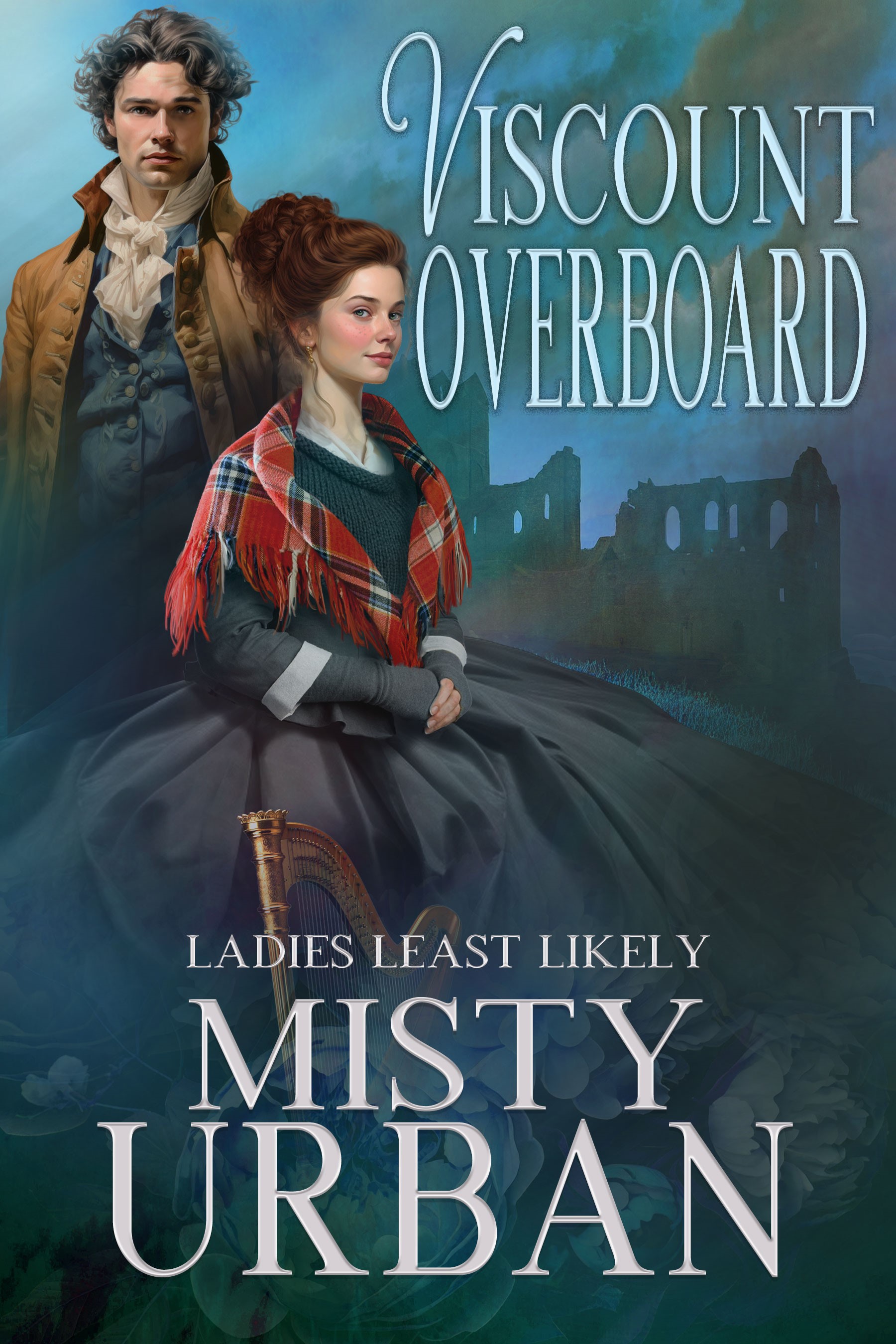 Cover image of viscount overboard, a historical romance