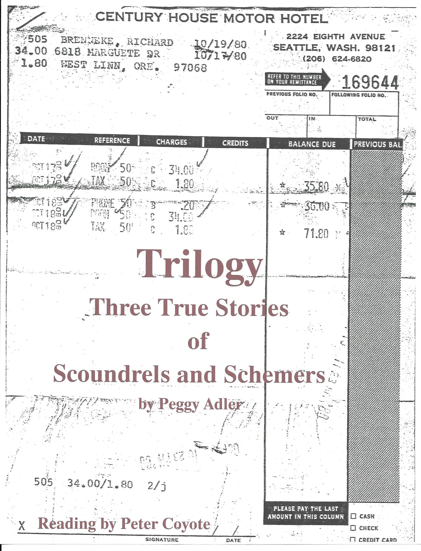 Trilogy Audiobook front cover