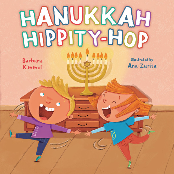 Cover of HANUKKAH HIPPITY-HOP board book