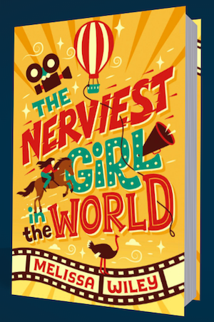 Cover of The Nerviest Girl in the World by Melissa Wiley